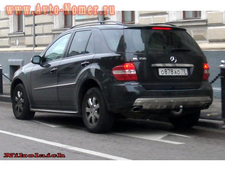 о878ао78, Mercedes-Benz M-Klasse