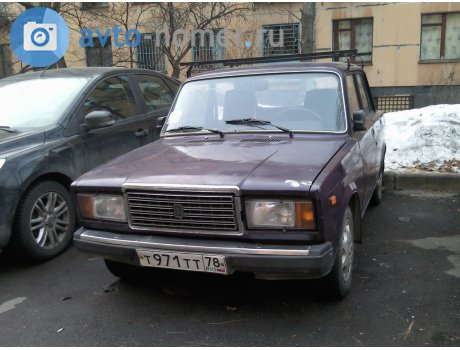 т971тт78, Lada (VAZ) 2107