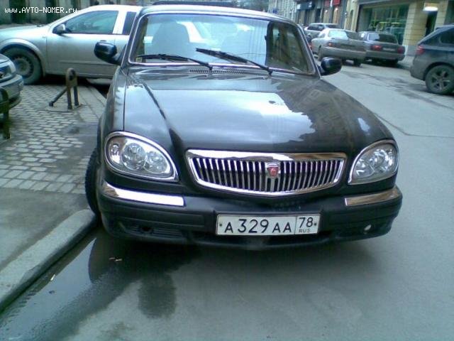 а 329 аа 78, GAZ 31105 Волга 31105 Sedan, 2004–2009