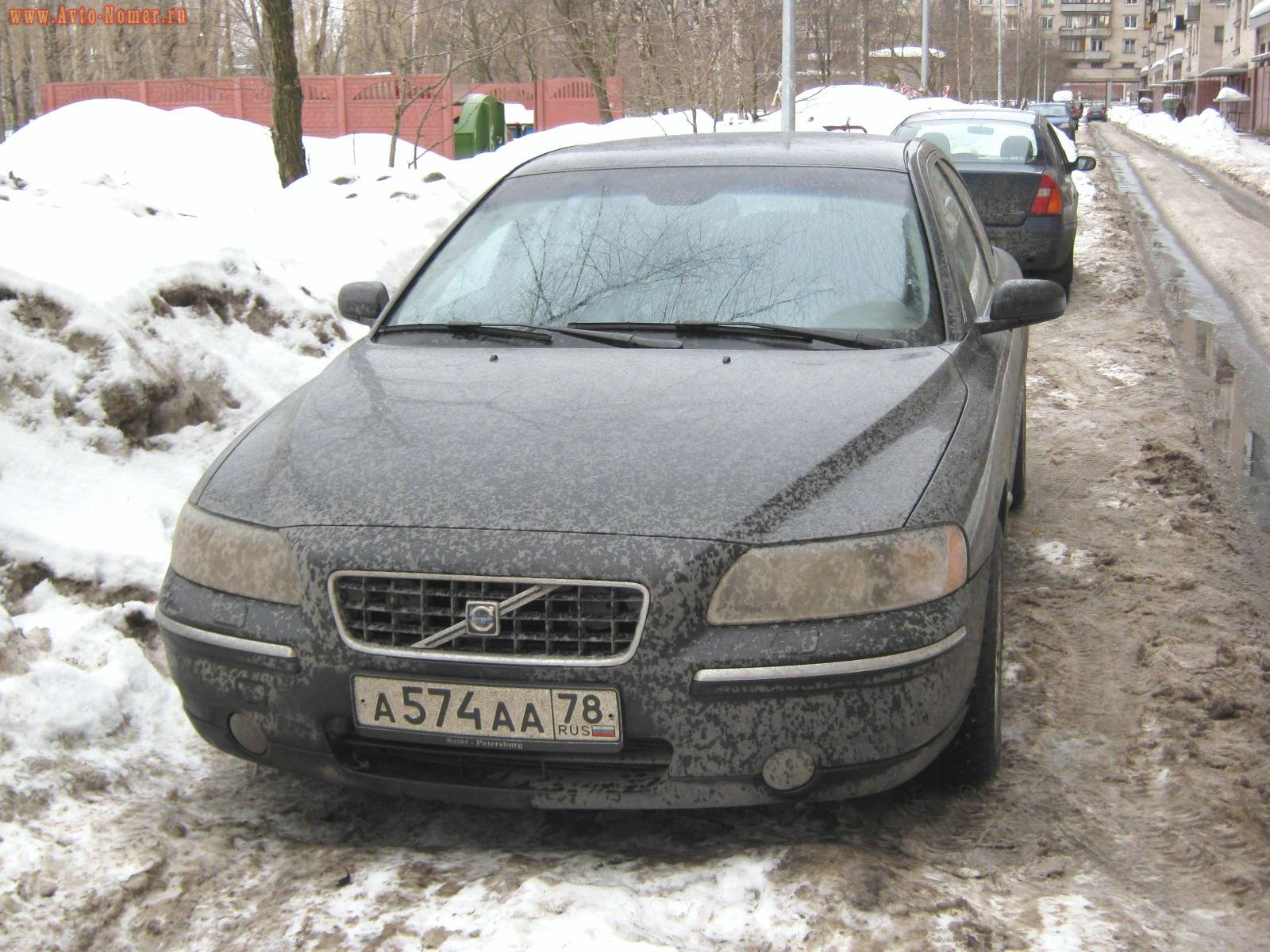 а 574 аа 78, Volvo S60 1st gen (384), 2001–2009