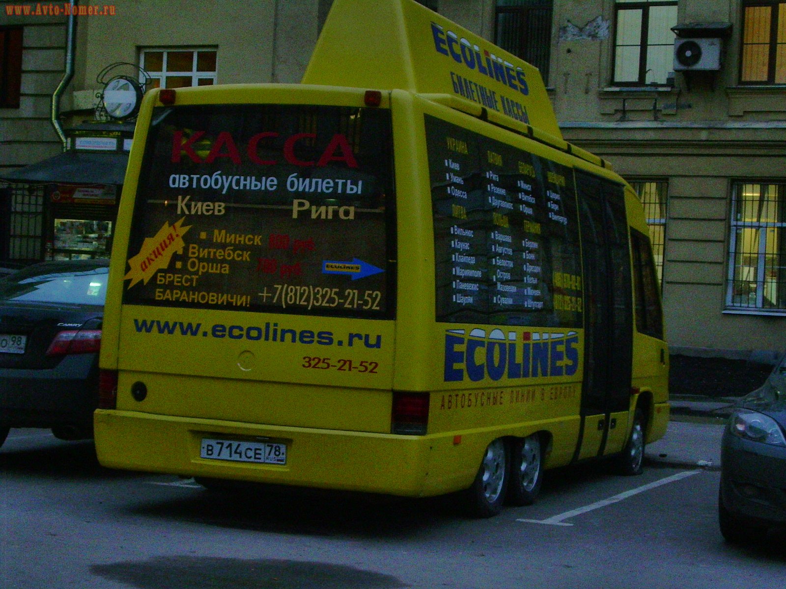 в 714 се 78, Mercedes-Benz O100 