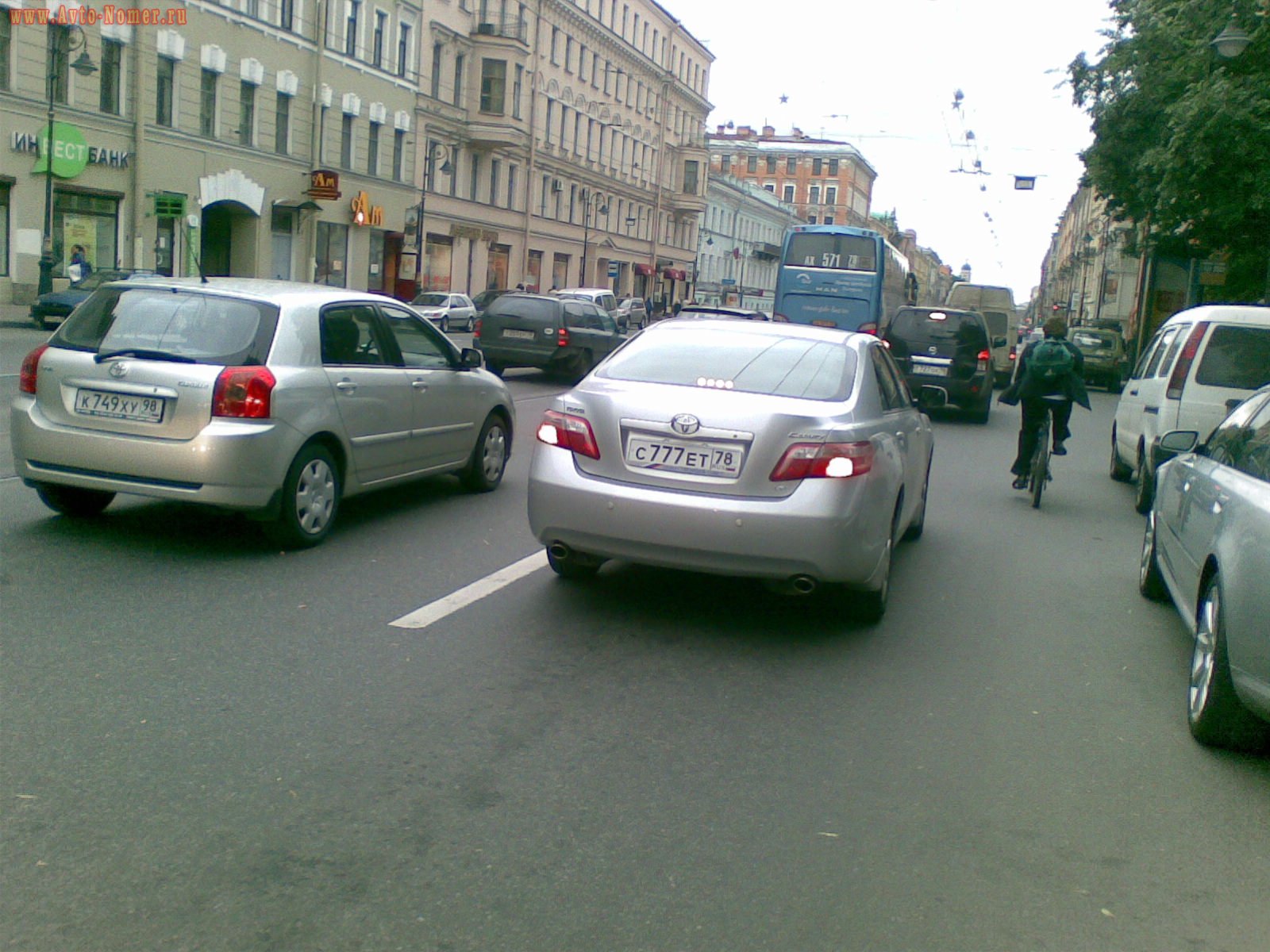 с 777 ет 78, Toyota Camry 6th gen (XV40; Global-market), 2006–2011