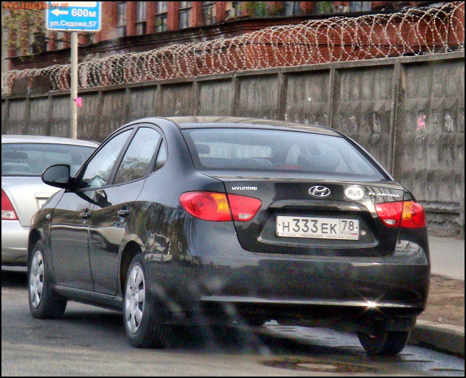 н 333 ек 78, Hyundai Elantra 4th gen Sedan (HD), 2006–2010