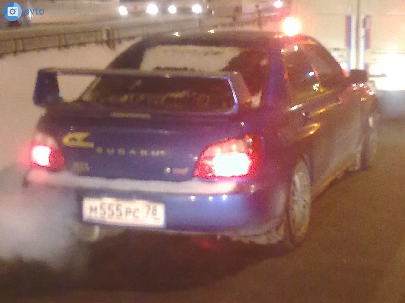 м 555 рс 78, Subaru Impreza WRX STi 
