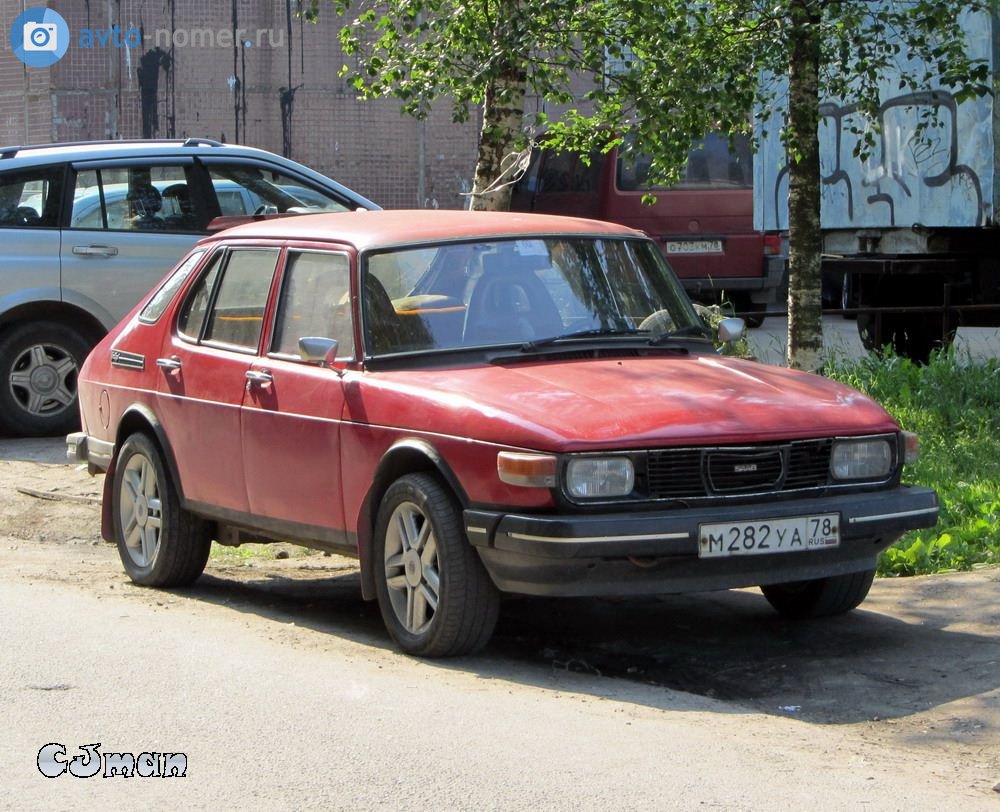м 282 уа 78, SAAB 99 5-door Combi Coupé, 1st facelift, 1976–1977