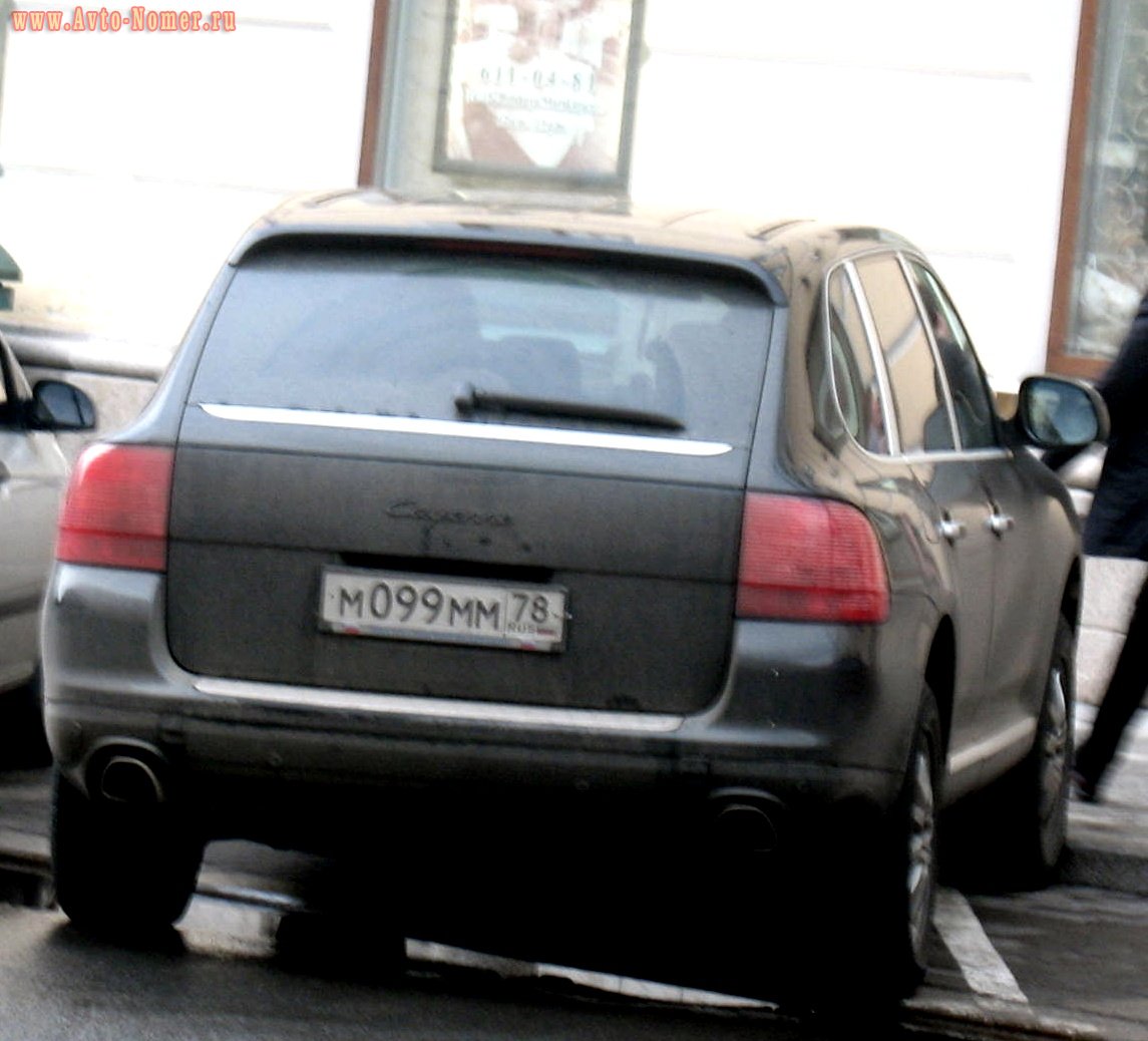 м 099 мм 78, Porsche Cayenne 1st gen (955; 9PA), 2002–2007