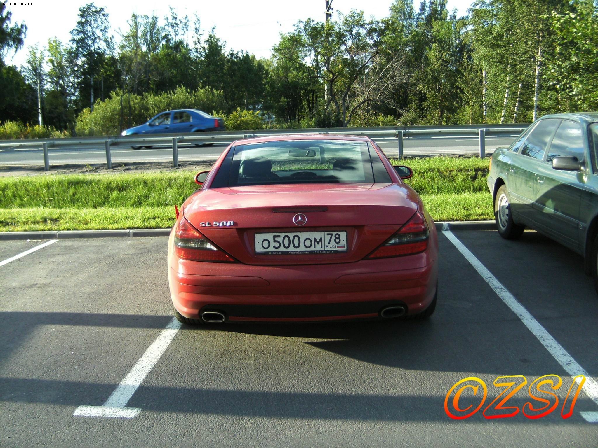 о 500 ом 78, Mercedes-Benz SL-Klasse 5th gen (R230), 2001–2007