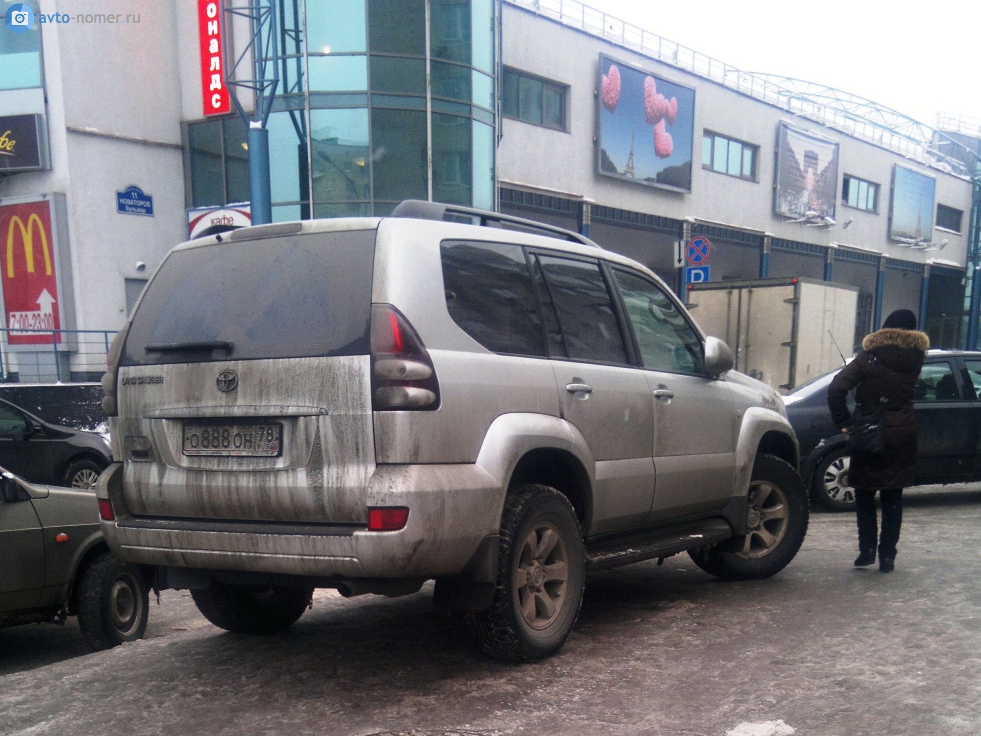 о 888 он 78, Toyota Land Cruiser Prado 3rd gen 5-door SUV (J120), 2002–2009