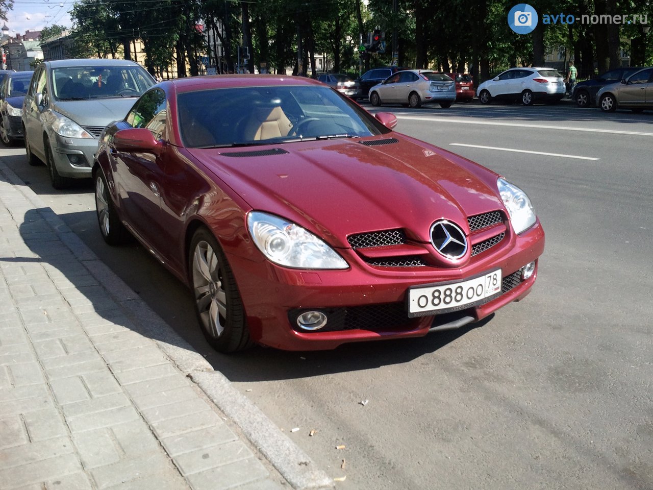 о 888 оо 78, Mercedes-Benz SLK-Klasse 2nd gen (R171), 2004–2011