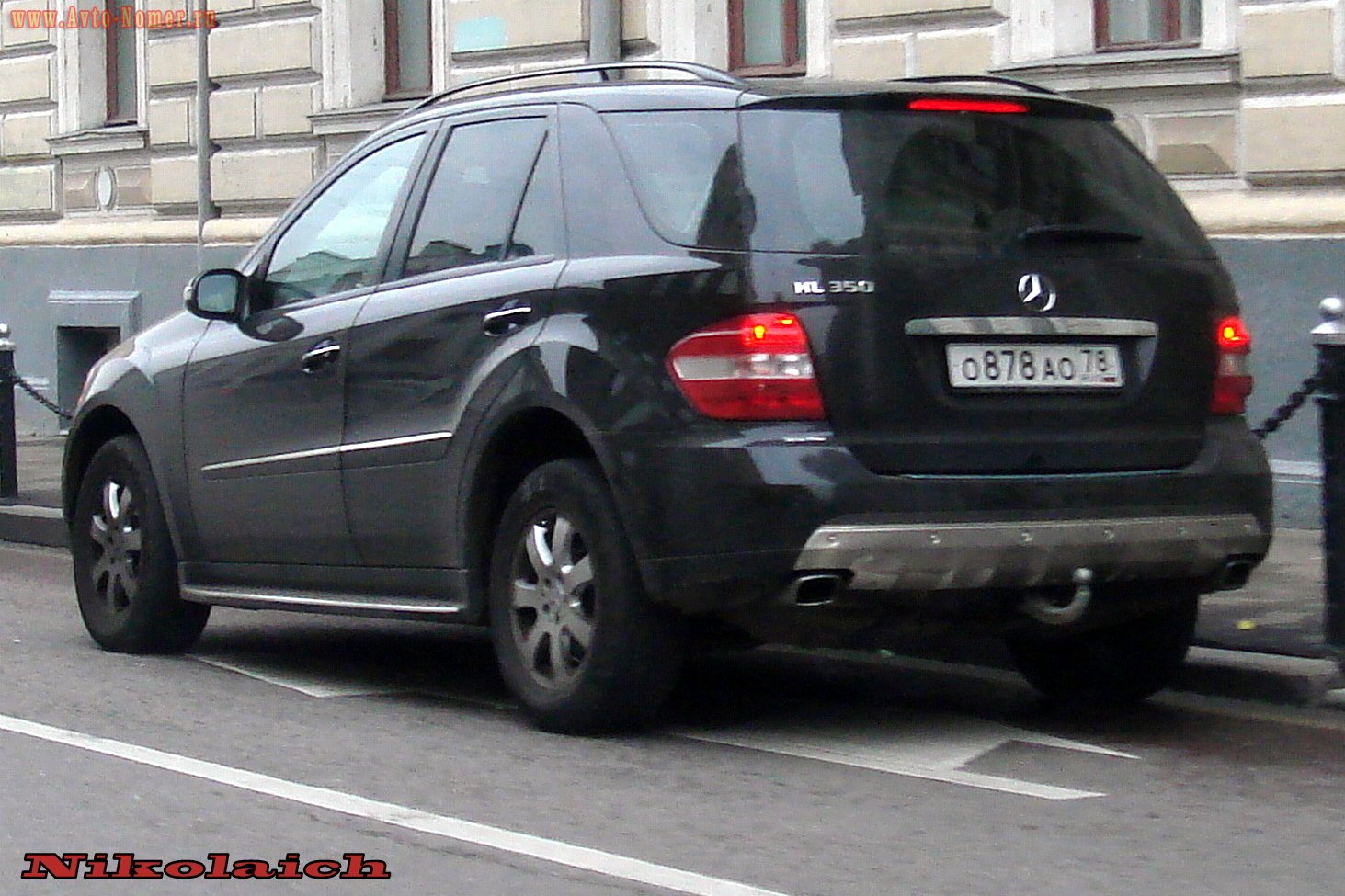 о 878 ао 78, Mercedes-Benz M-Klasse 2nd gen (W164), 2005–2011