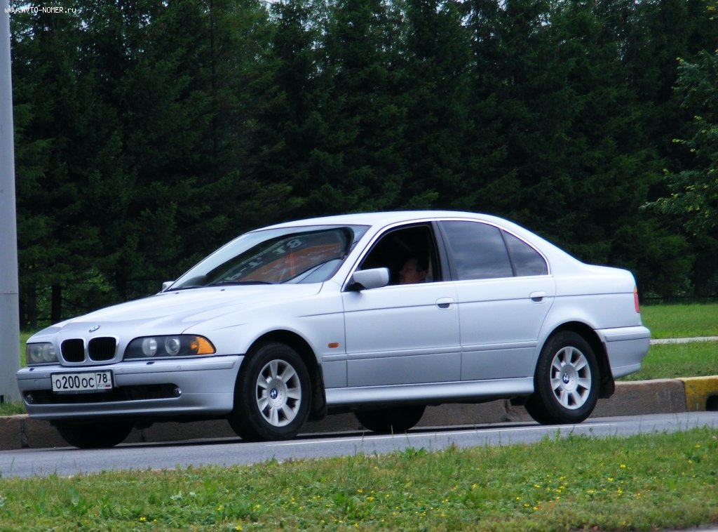 о 200 ос 78, BMW 5 Series 4th gen Sedan (E39), 1995–2003
