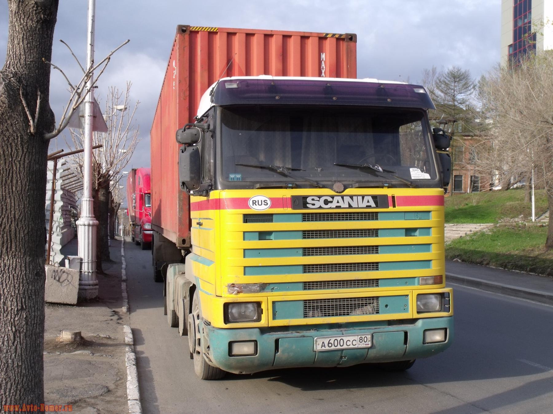 а 600 сс 80, Scania III-Series 1st gen, facelift, 1991–1996
