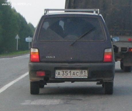 а 351 ас 81, Lada (VAZ) 1111 Ока 1111* (СеАЗ, XTJ***), 1989–2008