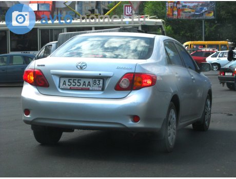 а555аа83, Toyota Corolla