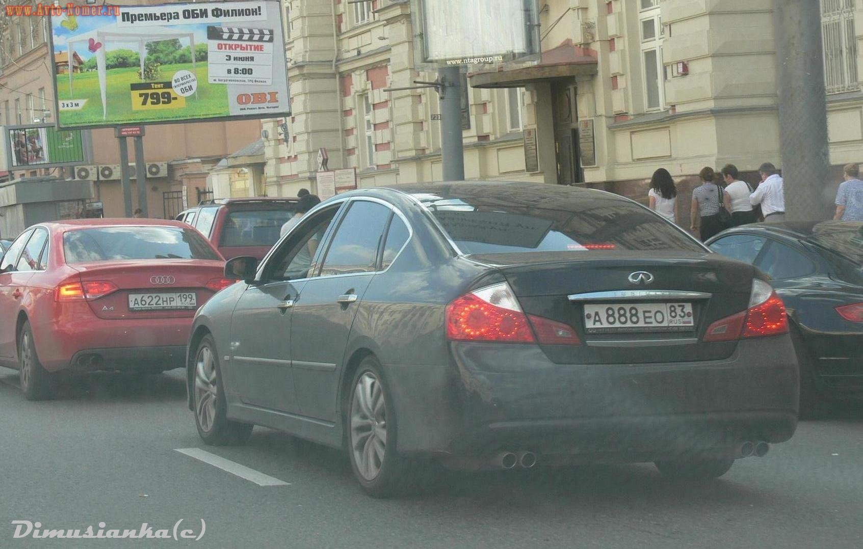 а 888 ео 83, Infiniti Q70/M-Series 3rd gen M-series, 2005–2010