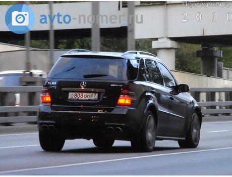 о808оо87, Mercedes-Benz M-Klasse