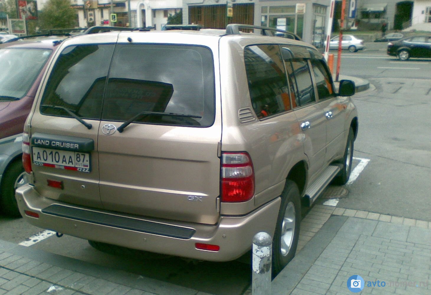 а 010 аа 87, Toyota Land Cruiser 100 (J100), 1998–2007