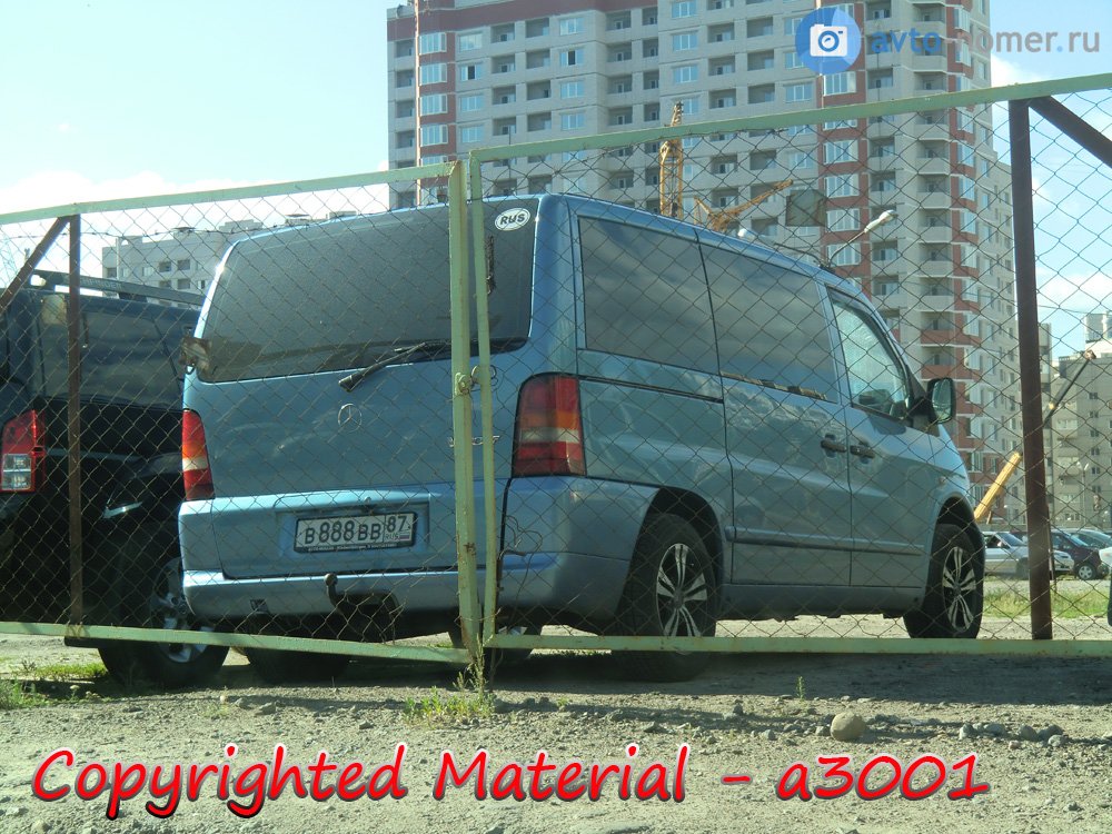 в 888 вв 87, Mercedes-Benz Vito 1st gen (W638), 1996–2003