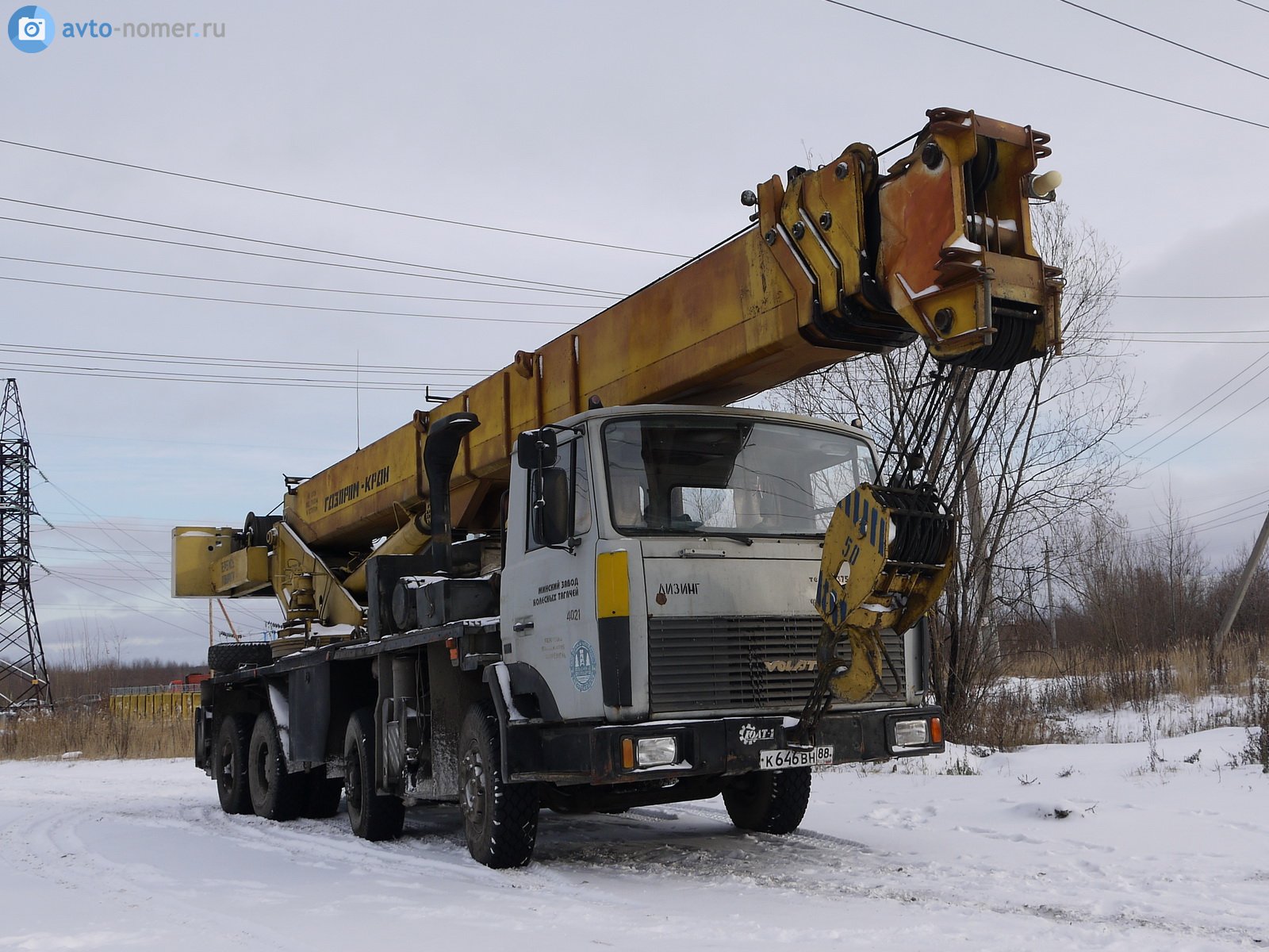 к 646 вн 88, MZKT 6923 