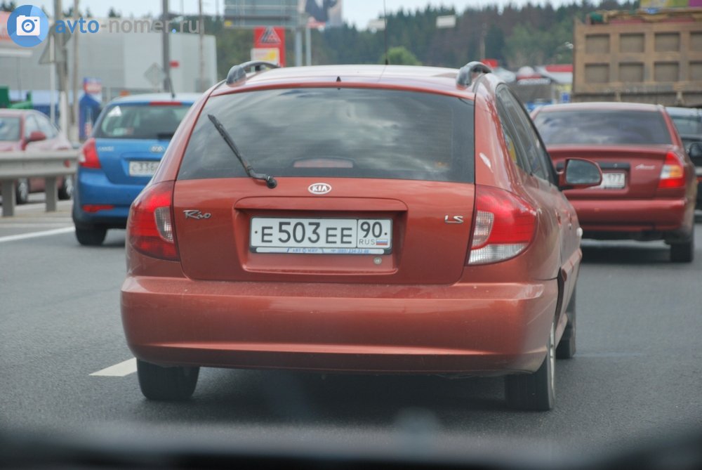 е 503 ее 90, Kia Rio 1st gen Wagon (DC), facelift, 2002–2005