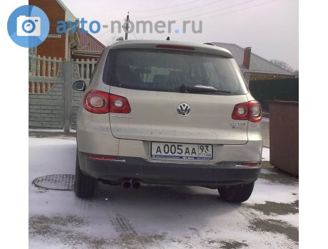 а005аа93, Volkswagen Tiguan