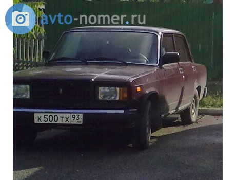 к500тх93, Lada (VAZ) 2107