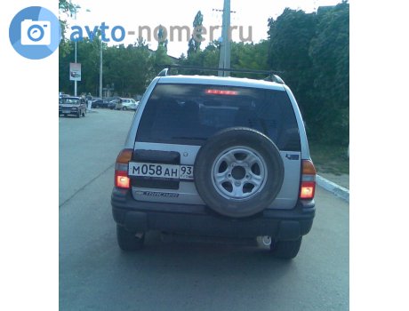 м058ан93, Chevrolet Tracker