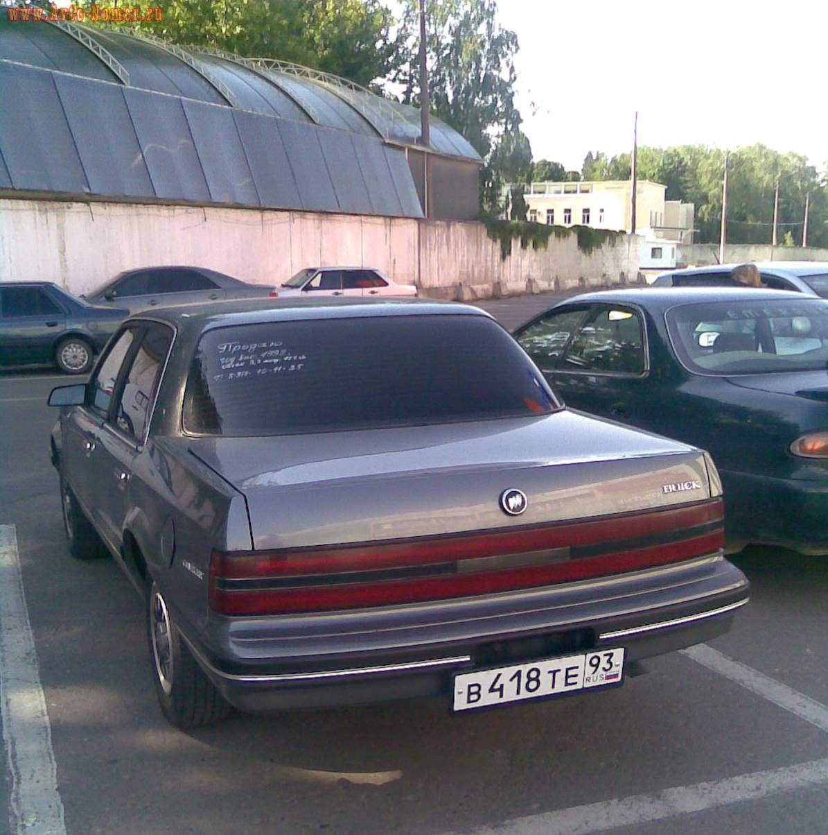 в 418 те 93, Buick Century 5th gen Sedan (19; A-body), facelift, 1988–1996