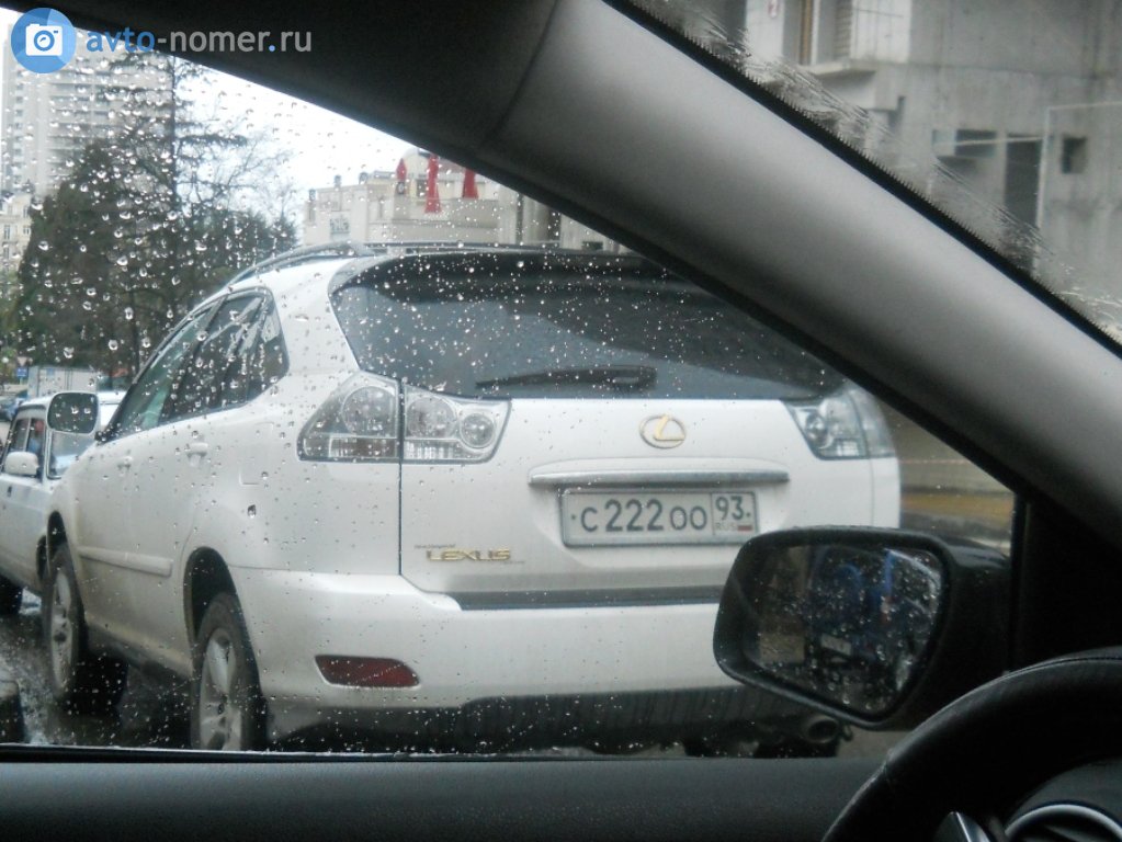с 222 оо 93, Lexus RX 2nd gen (XU30), 2003–2008