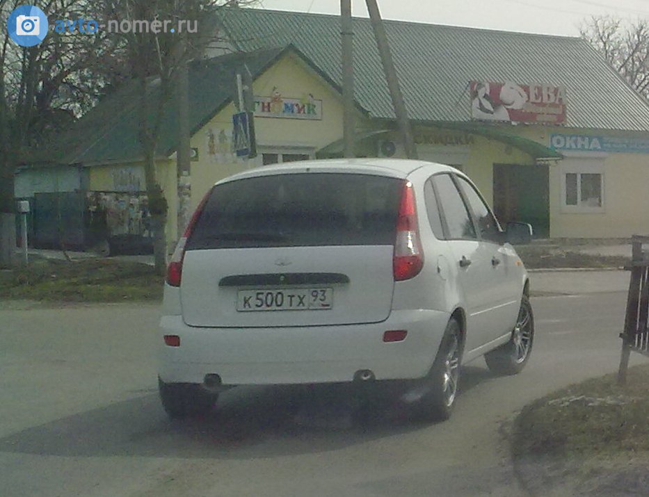 к 500 тх 93, Lada (VAZ) 1119 Kalina 