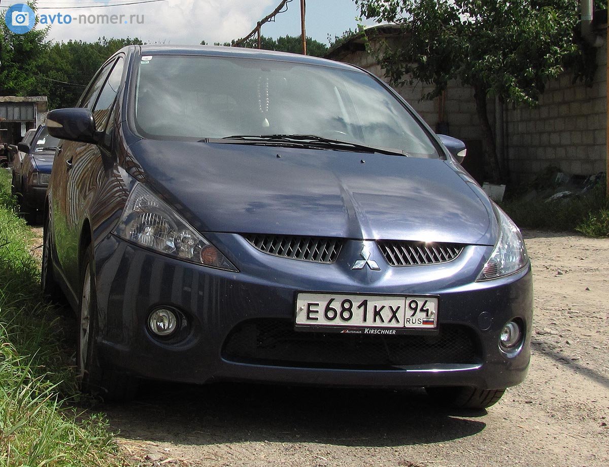 е 681 кх 94, Mitsubishi Grandis 1st gen (NA/BA), 2003–2011