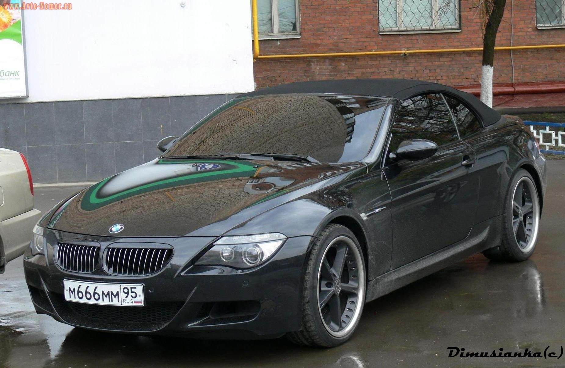 м 666 мм 95, BMW M6 2nd gen Cabrio (E64), 2006–2011