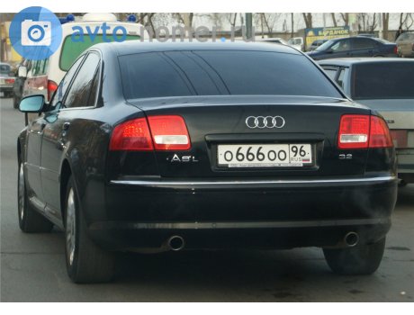 о666оо96, Audi A8