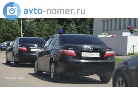 а295мр97, Toyota Camry