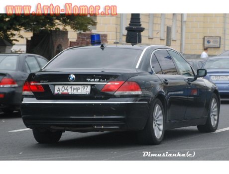 а041мр97, BMW 7 Series