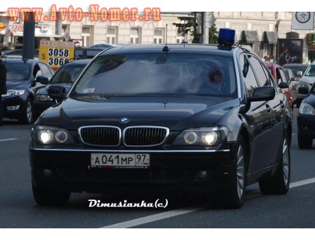 а041мр97, BMW 7 Series