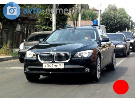 а041мр97, BMW 7 Series