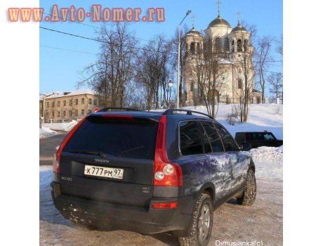 к777рм97, Volvo XC90