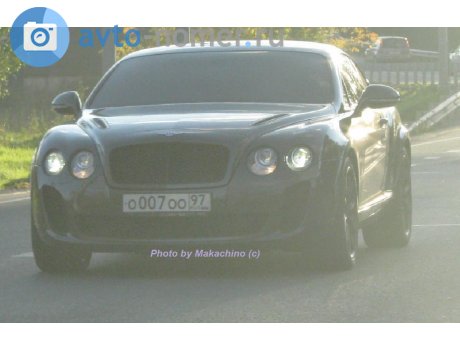 о007оо97, Bentley Continental