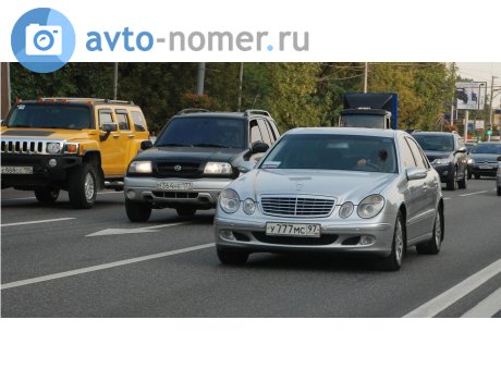 у777мс97, Mercedes-Benz E-Klasse
