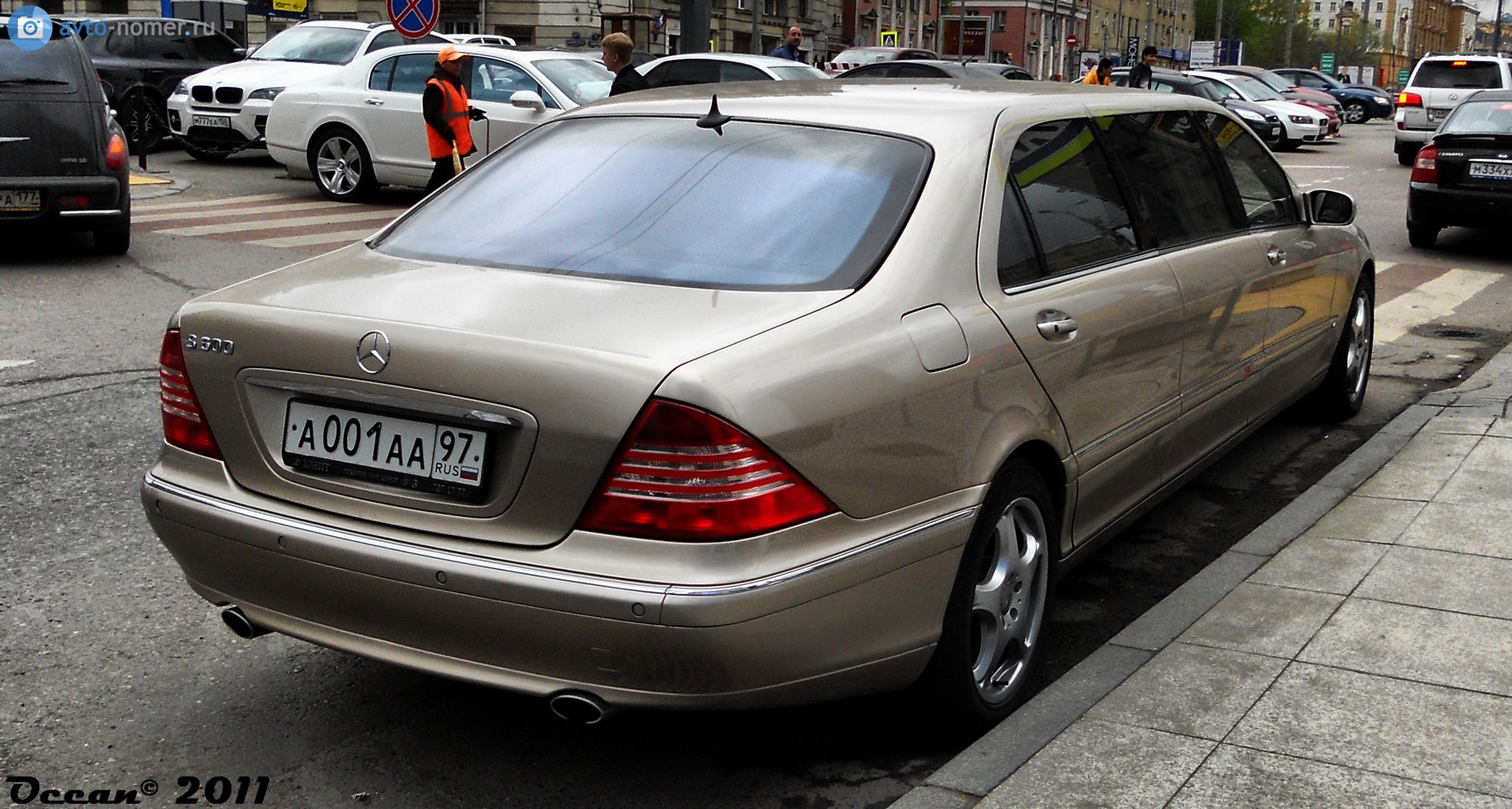 а 001 аа 97, Mercedes-Benz S-Klasse Pullman, 6th gen (VF220), 2001­–2007