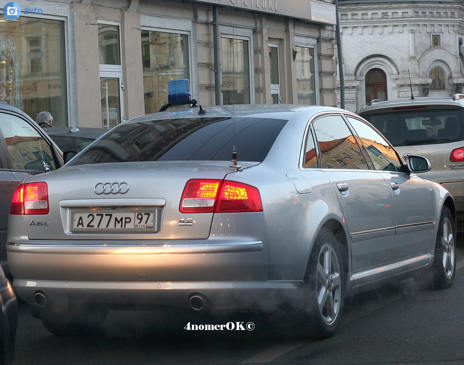 а 277 мр 97, Audi A8 2nd gen (D3/4E2/4E8), 2002–2010