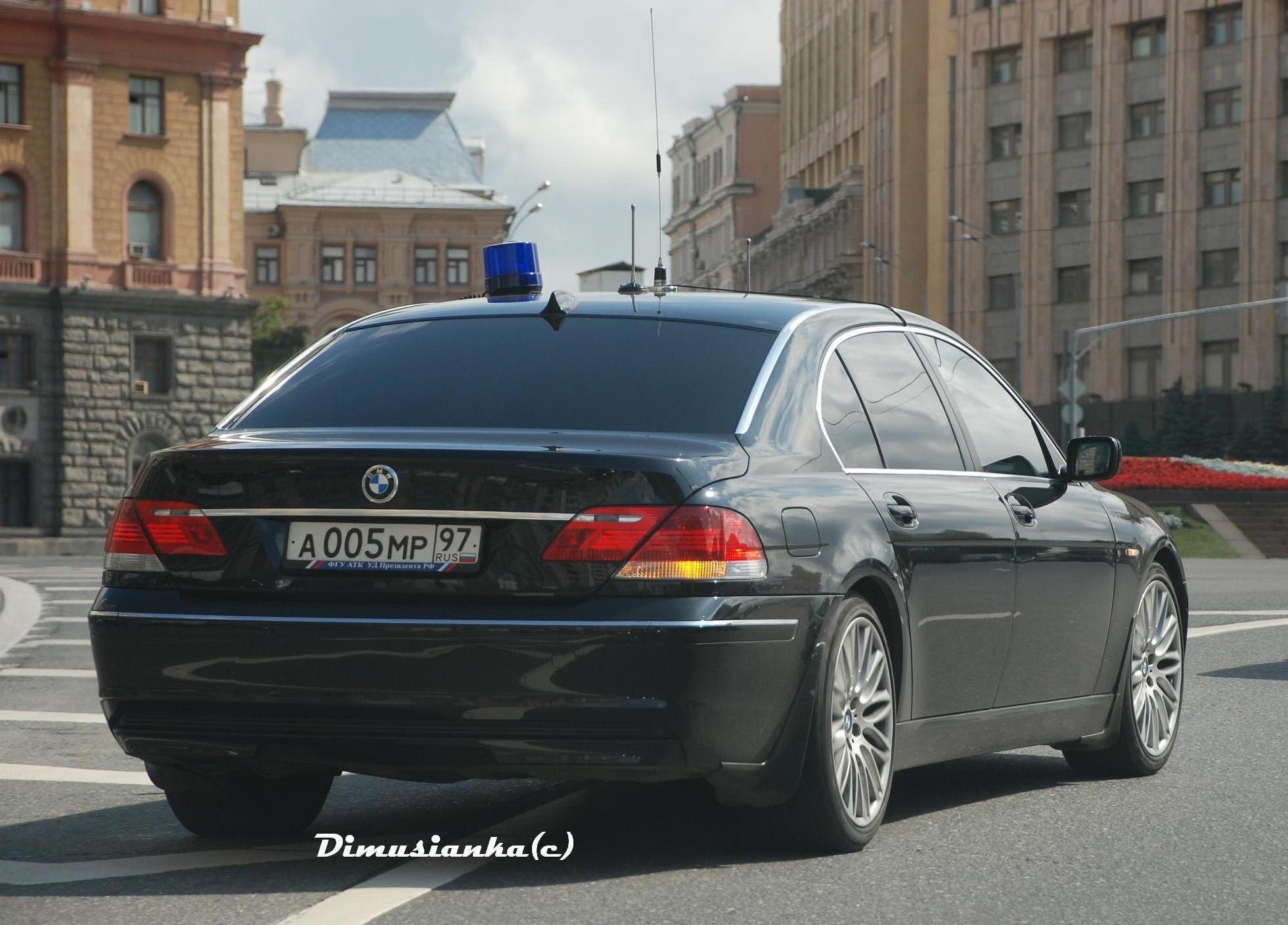 а 005 мр 97, BMW 7 Series 4th gen (E65–E68), facelift, 2005–2008