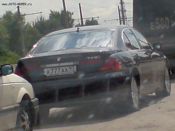 а 777 аа 97, BMW 7 Series 4th gen (E65–E68), 2001–2005