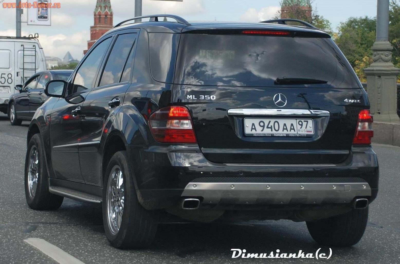 а 940 аа 97, Mercedes-Benz M-Klasse 2nd gen (W164), 2005–2011