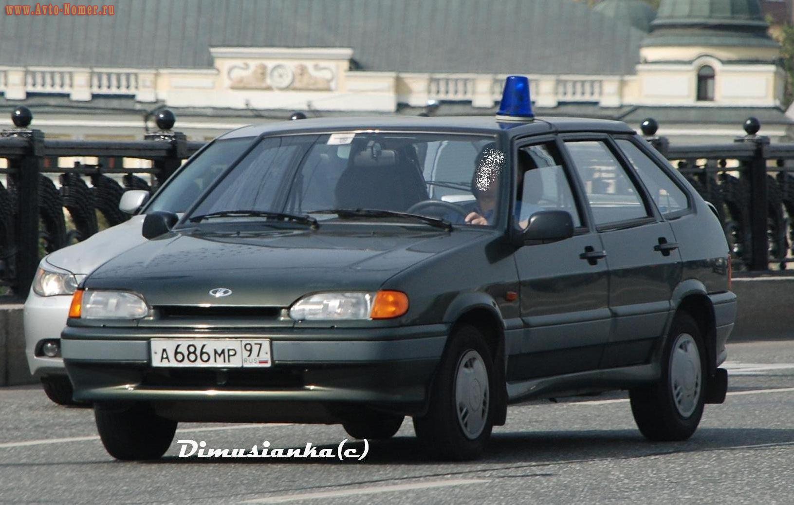 а 686 мр 97, Lada (VAZ) 2114 
