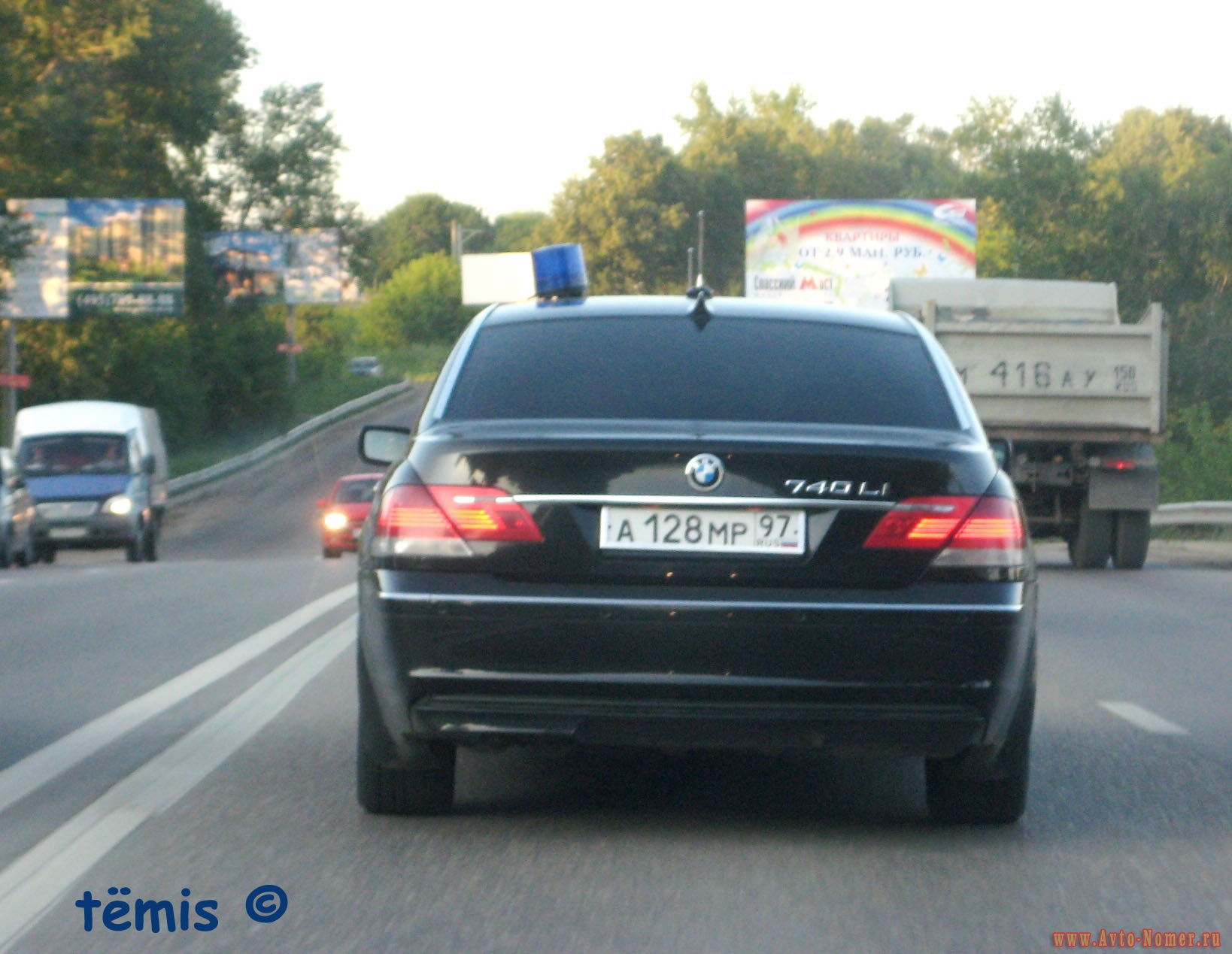 а 128 мр 97, BMW 7 Series 4th gen (E65–E68), facelift, 2005–2008