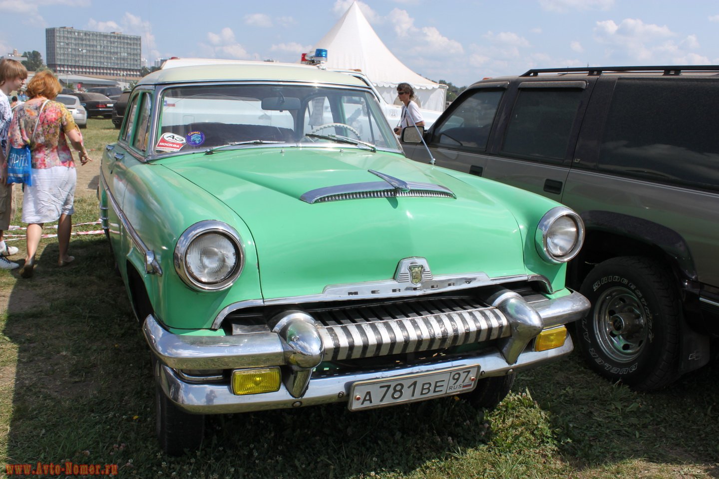 а 781 ве 97, Mercury Monterey 1st gen 1954 4-door Sedan (73C), facelift, 1953–1954