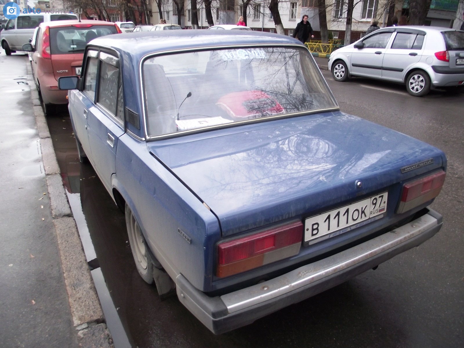 в 111 ок 97, Lada (VAZ) 2107 Жигули (Nova / Riva / Signet / 1500), 1982–2014