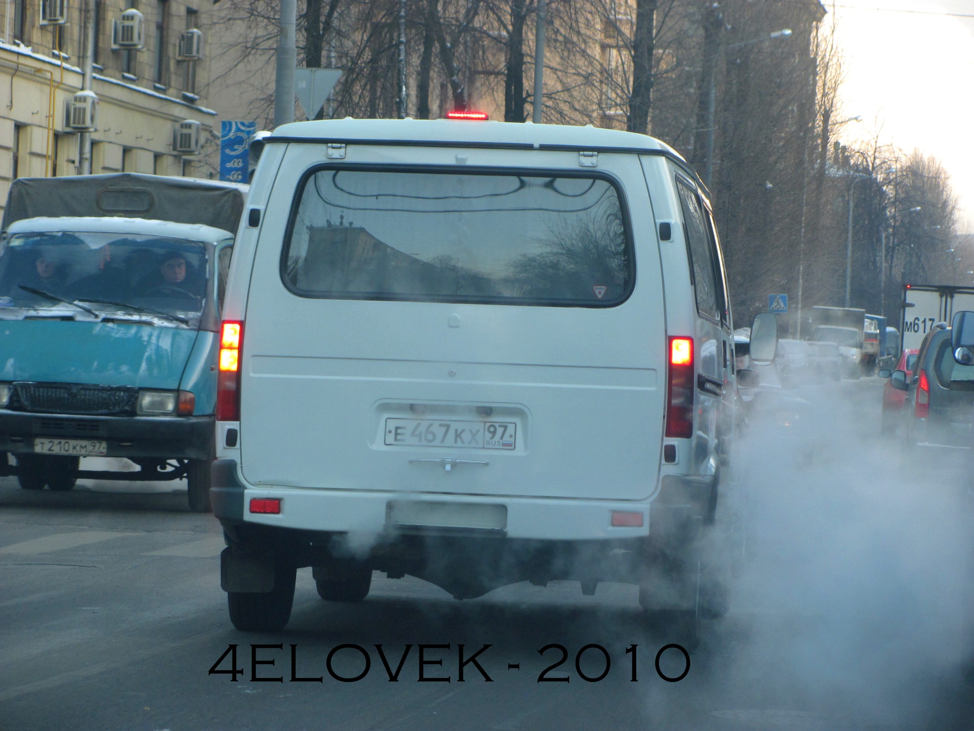 е 467 кх 97, GAZ Соболь (Sobol) 2217 Minibus, facelift, 2003–